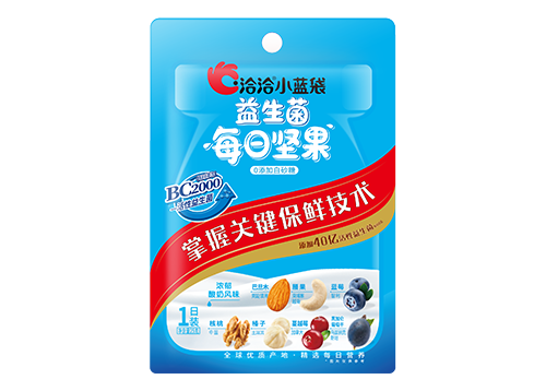 优发国际小蓝袋益生菌每日坚果